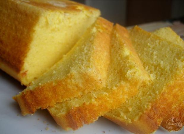 Przepis  cytrynowe ciasto kukurydziane przepis