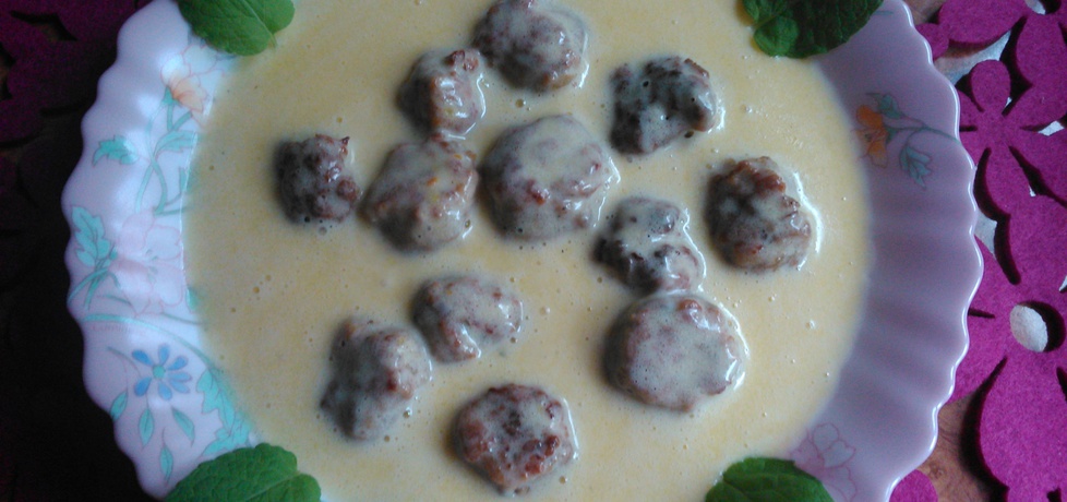 Mięsne kuleczki w sosie serowym (autor: czyki)