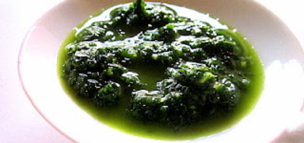 Zielone pesto z bazylii (autor: cris04)