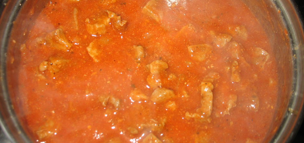 Wieprzowina w sosie pomidorowym (autor: berys18 ...