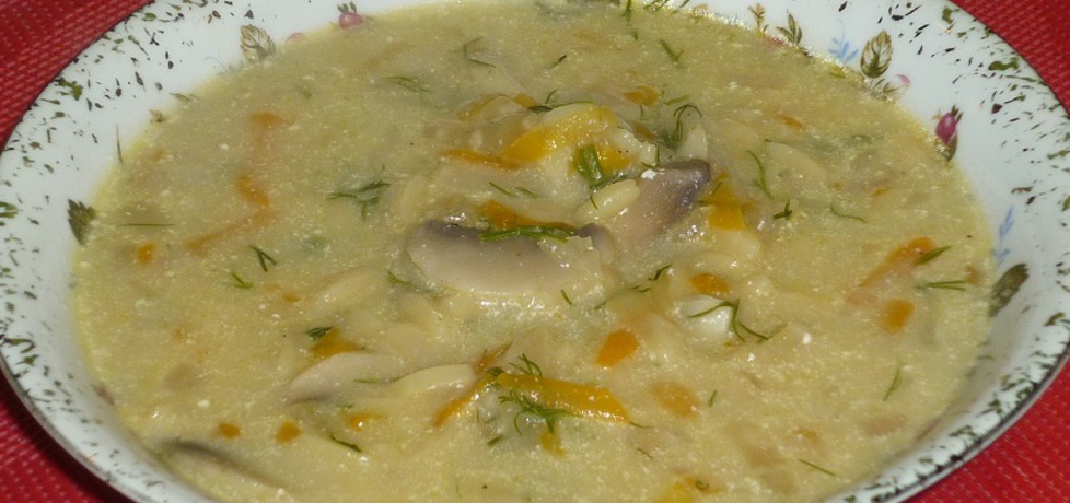 Pieczarkowa zupa z koperkiem (autor: wafelek2601 ...