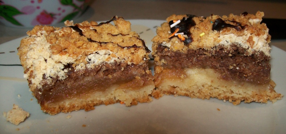 Ciasto biszkoptowe z kremem czekoladowym (autor: madi356 ...