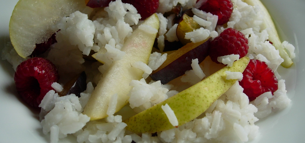 Dietetyczny ryż z owocami (autor: martynia6)