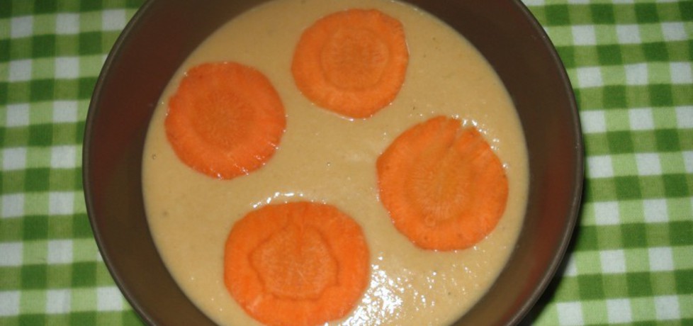 Zupa krem z groszku i marchewki (autor: norweska20 ...