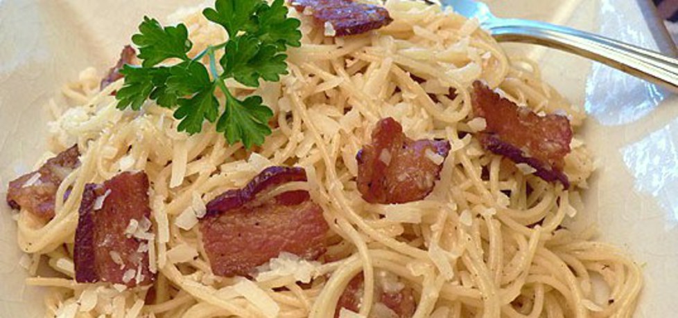 Spaghetti carbonara (autor: rutynka)