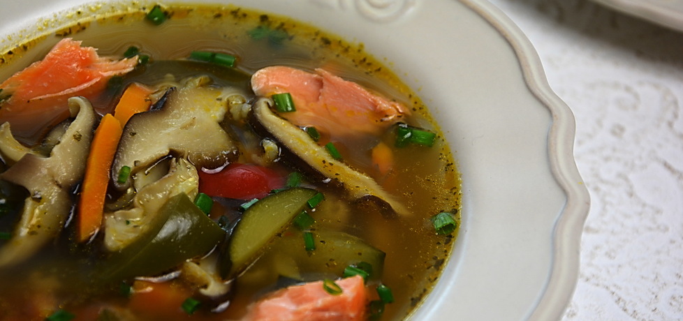 Zupa rybna z grzybami shiitake (autor: rng-kitchen)