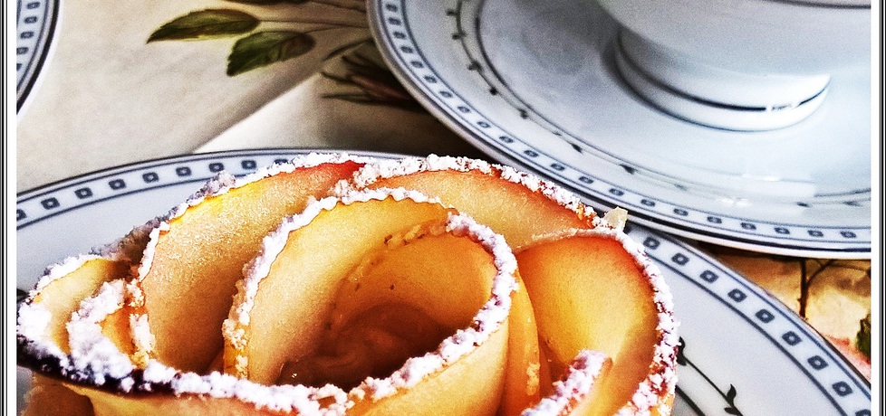Jabłkowe róże z ciasta francuskiego zewy (autor: zewa ...