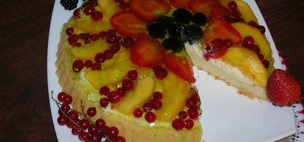 Tarta z letnimi owocami (autor: izabela77)