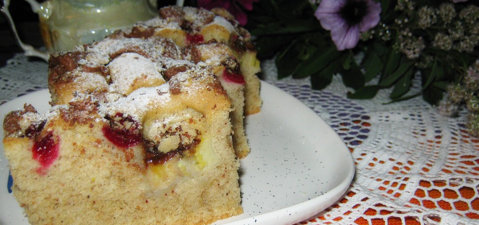 Cynamonowe ciasto z owocami (autor: katarzynka455 ...