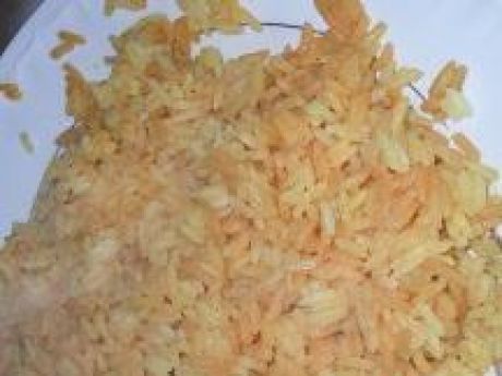 Przepis  ryż na pomarańczowo przepis