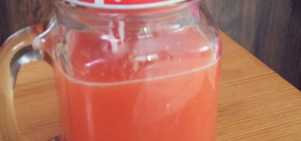 Sok owocowy arbuz truskawka (autor: marysiab)
