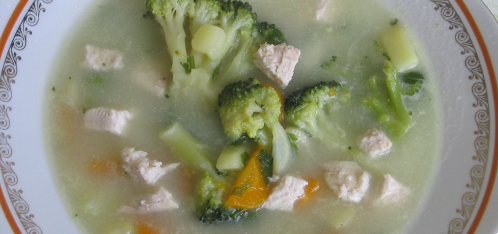 Zupa brokułowa z kurczakiem (autor: ania321)