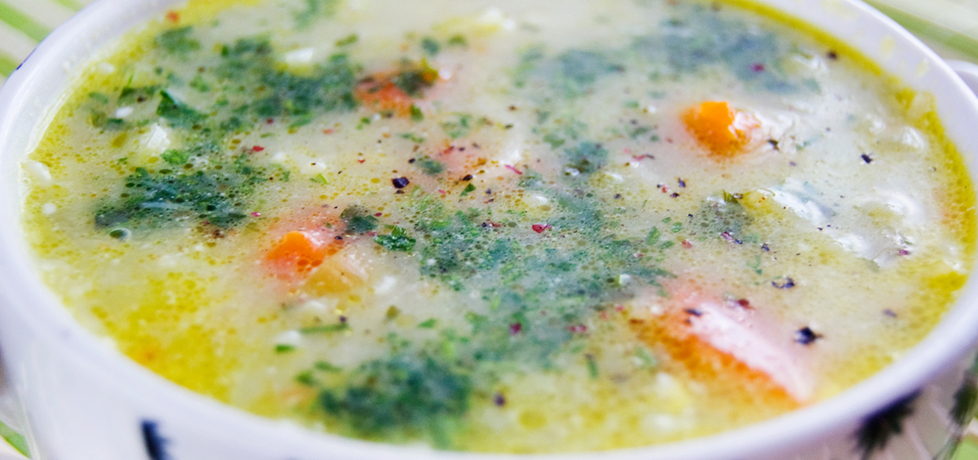 Zupa z cukinii, pora i kalafiora (autor: agata-b)