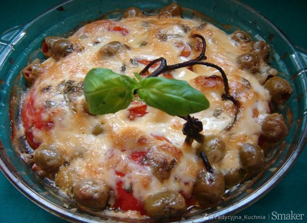 Pomidory z oliwkami z kuchni włoskiej