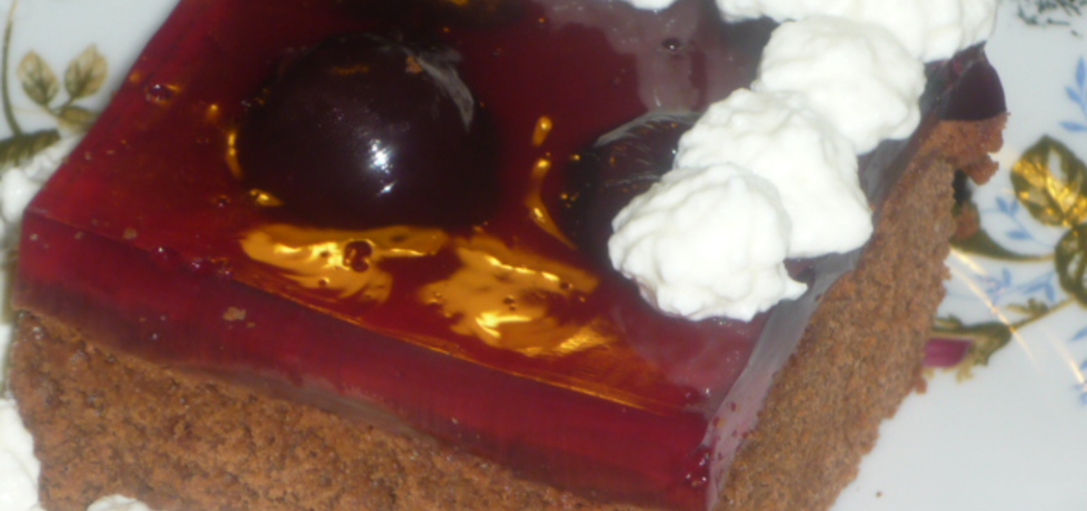 Czekoladowe ciasto z owocową nutą (autor: monika58 ...