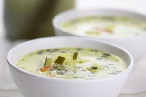 Zupa ogórkowa z ziemniakami  prosty przepis i składniki