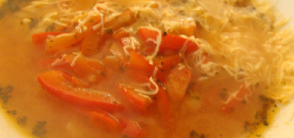 Zupa paprykowa z serem (autor: paulina2157)