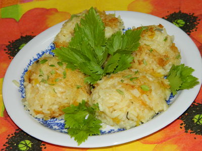 Smażone kuleczki risotto