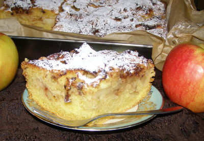 Ciasto jabłkowe z kamyczkami czekoladowymi łatwe i smaczne ...