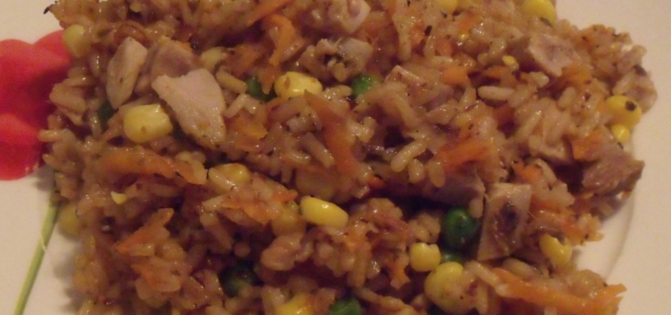 Kurczak pieczony z ryżem (autor: koper)