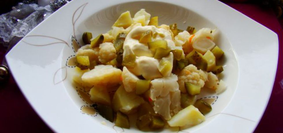 Dobra sałatka z kalafiora z majonezem (autor: iwa643 ...