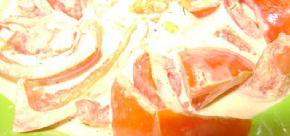 Przekąska z pomidorów w sosie bazyliowym (autor: basiulka20088 ...