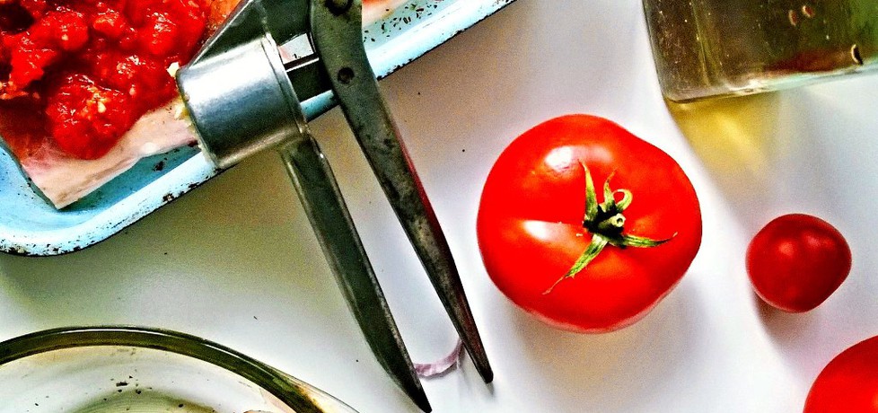Pstrąg tęczowy z salsą pomidorową (autor: kamilagotuje ...