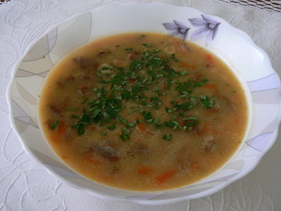 Zupa z kurek