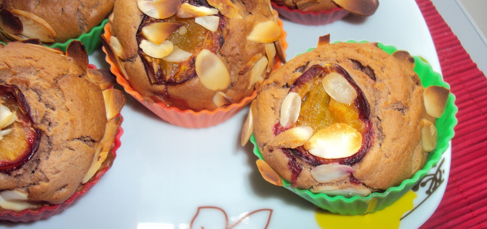 Muffinki kakaowe ze śliwką (autor: mama