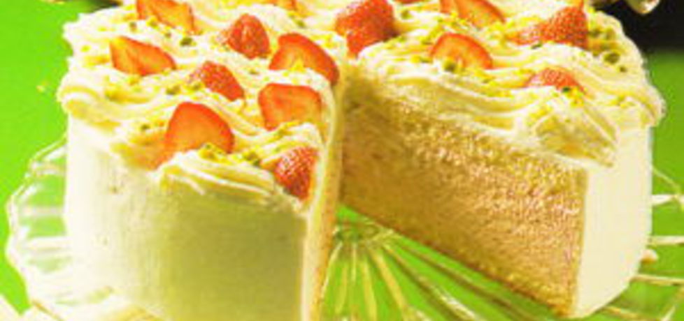 Tort z truskawkową bitą śmietaną (autor: radoslaw3 ...