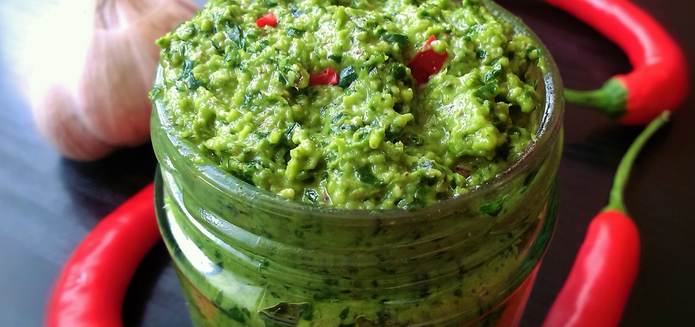 Zielone pesto z chilli (autor: futka)