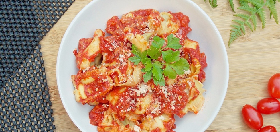 Tortellini zapiekane w sosie pomidorowym (autor: malgorzata37 ...