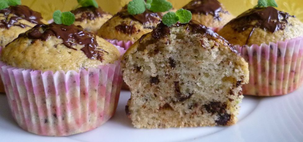 Muffiny miętowe z czekoladą (autor: krystyna32)