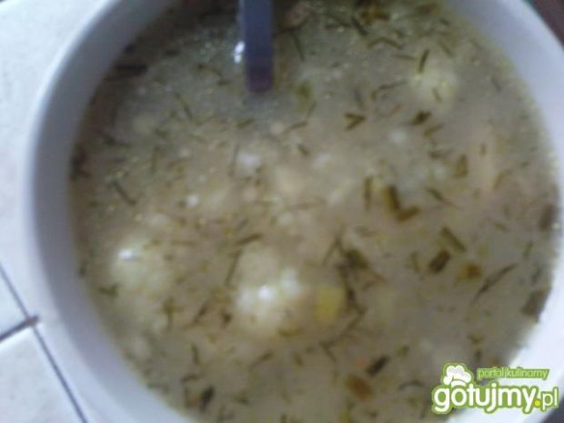 Przepis  zupa kalafiorowa z ryżem przepis