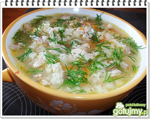 Zupa ryżowa eli  przepis kulinarny