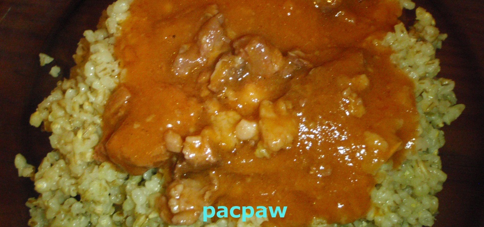 Gulasz wieprzowy na koncentracie pomidorowym (autor: pacpaw ...