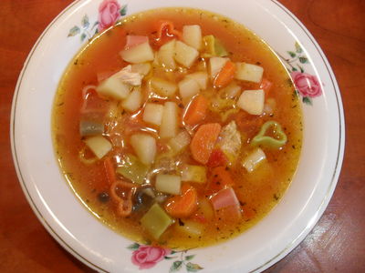Włoska zupa ziemniaczana