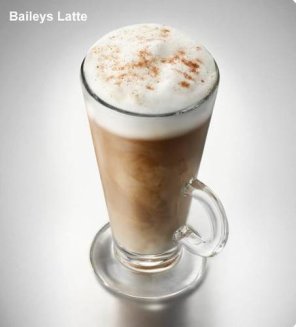 Baileys latte