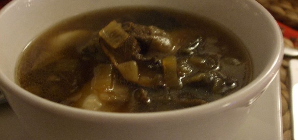 Zupa grzybowa z uszkami (autor: olkaaa)