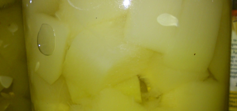 Cukinia marynowana w cytrynowej zalewie (autor: wwwiolka ...