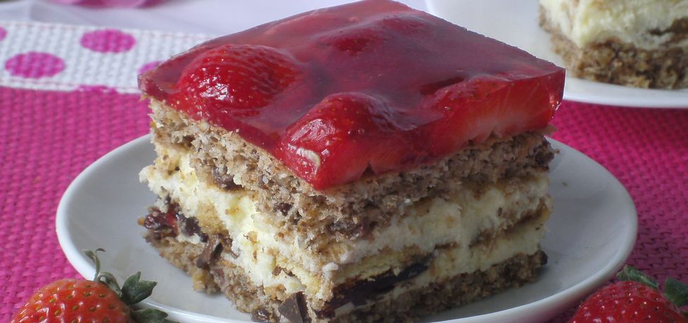 Ciasto kora dębu z truskawkami (autor: katarzyna59 ...