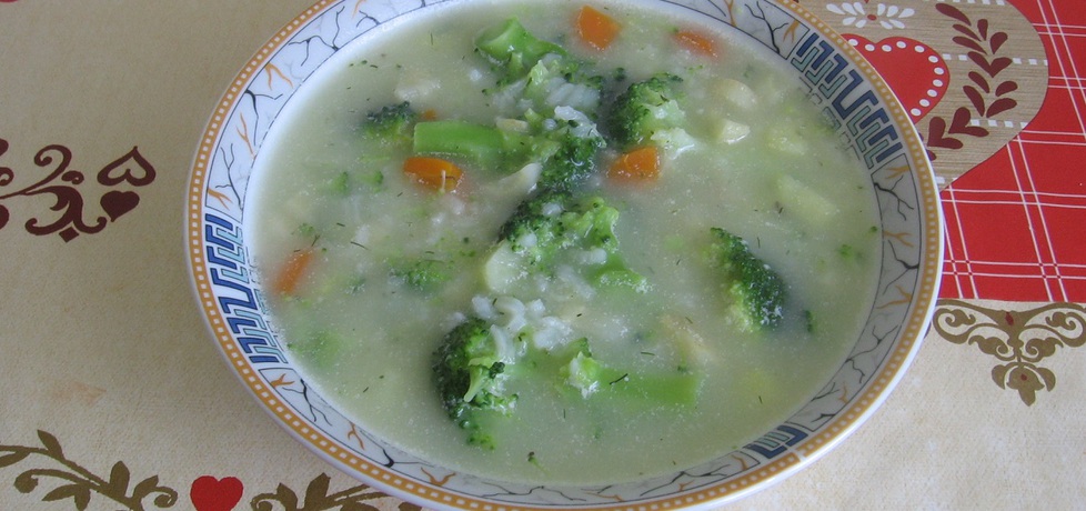 Zupa brokułowa z ryżem i koperkiem (autor: ania321 ...