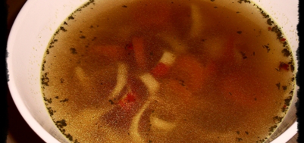 Moja zupa krabowa z makaronem surimi (autor: noruas ...