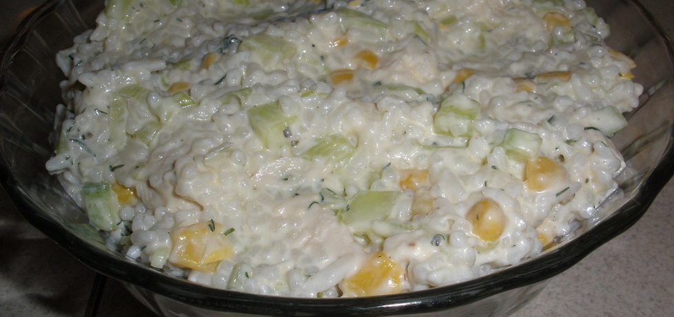Sałatka z ryżem i ogórkiem (autor: monika141)
