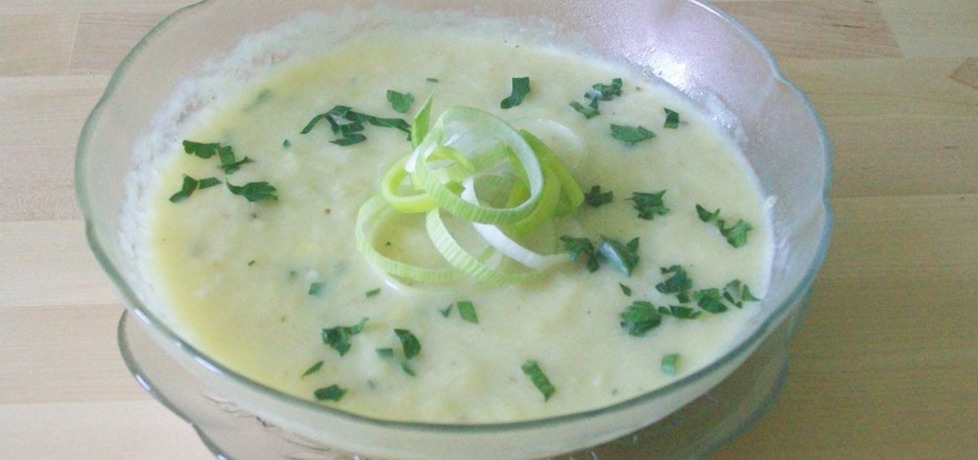 Szparagowo  porowa zupa krem (autor: misiabe)