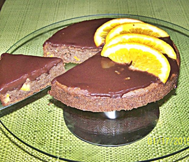 Przepis  ciasto czekoladowe z pomarańczą przepis