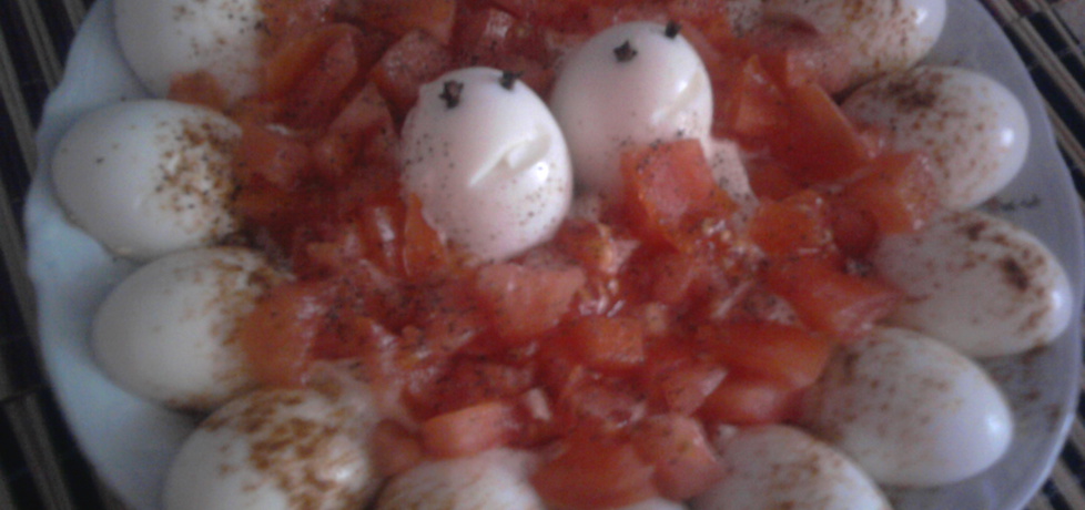 Jajka z majonezem i pomidorami (autor: wokalista)