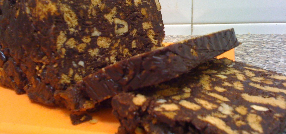 Blok czekoladowy z bakaliami (autor: rjustysia)
