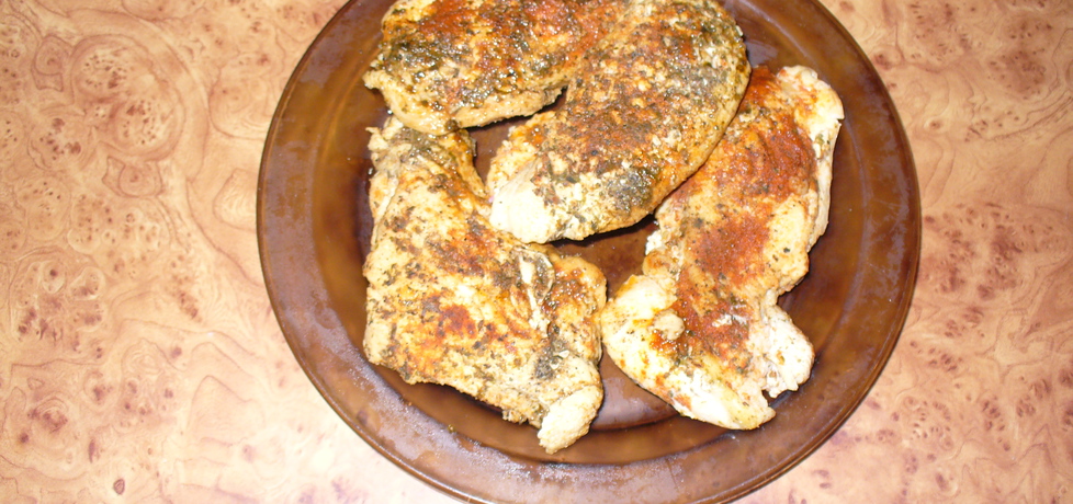 Filet z kurczaka pieczony bez tłuszczu (autor: jagoda5913 ...