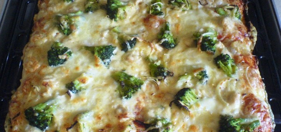 Pizza z kurczakiem i brokułami (autor: panimisiowa ...